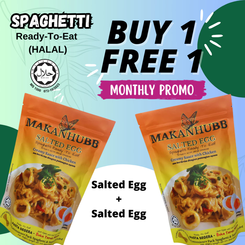 Instant Spaghetti – Salted Egg