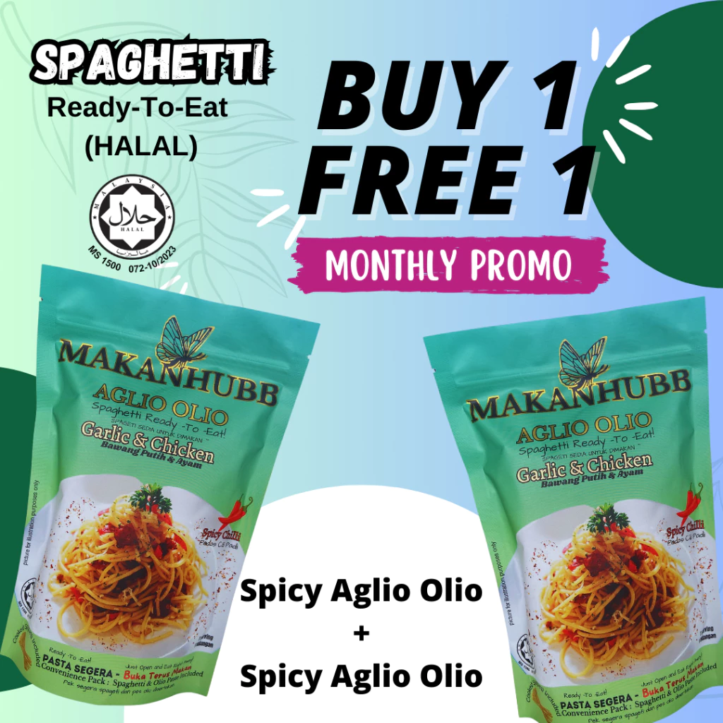 Instant Spaghetti – Spicy Aglio Olio